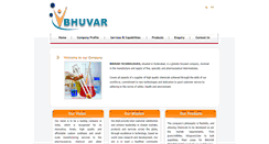 Desktop Screenshot of bhuvartech.com