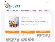 Tablet Screenshot of bhuvartech.com